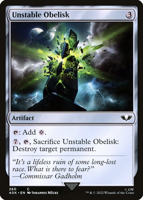 Unstable Obelisk (260) - Warhammer 40,000 Commander - Game On