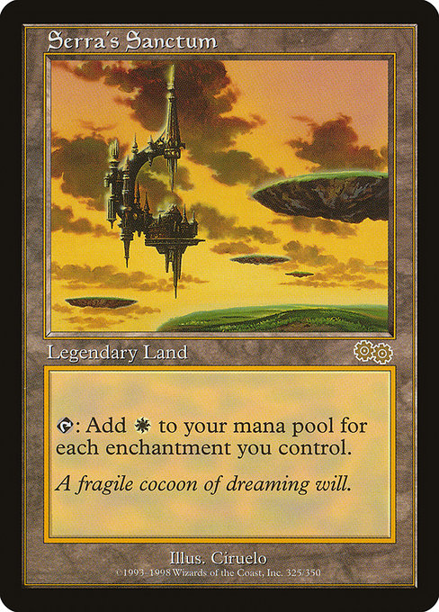 Serra's Sanctum (325) - Urza's Saga - Game On