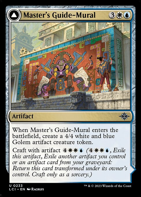 Master's Guide-Mural // Master's Manufactory (233) - The Lost Caverns of Ixalan - Game On