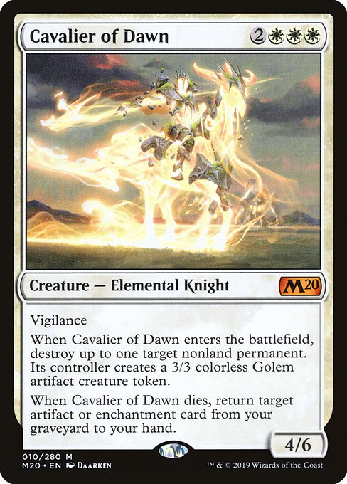 Cavalier of Dawn (10) - Core Set 2020 - Game On