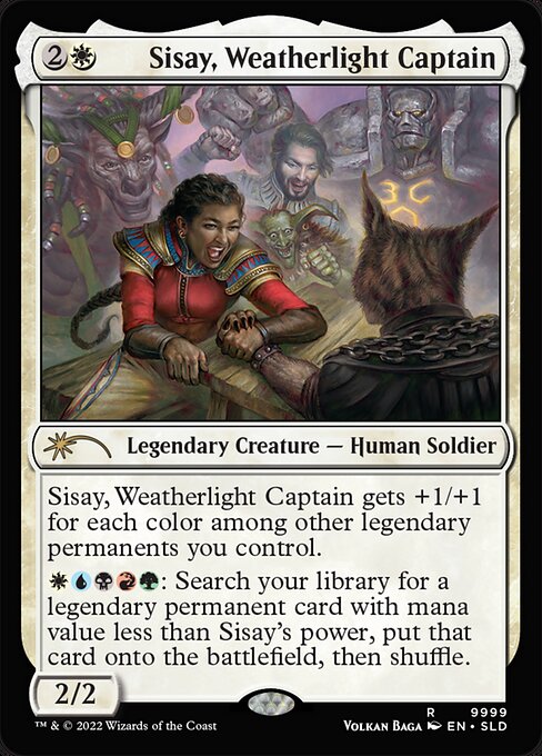 Sisay, Weatherlight Captain (9999) (Foil) - Secret Lair Drop - Game On