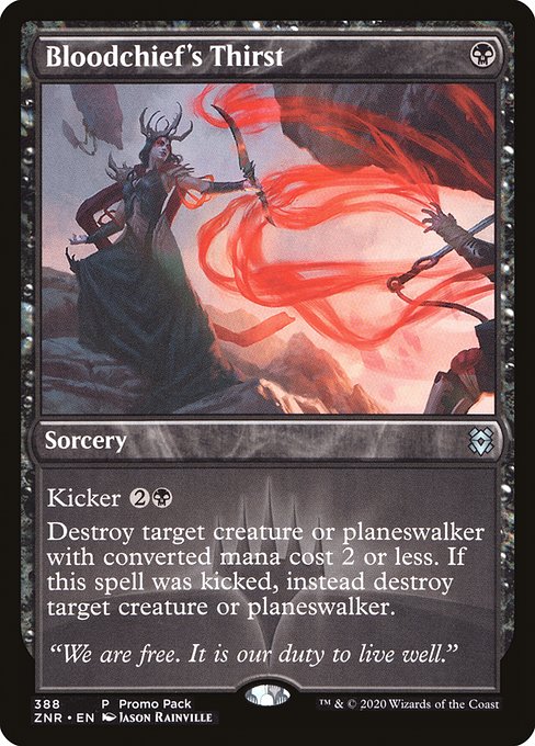 Bloodchief's Thirst (388) - Zendikar Rising - Game On