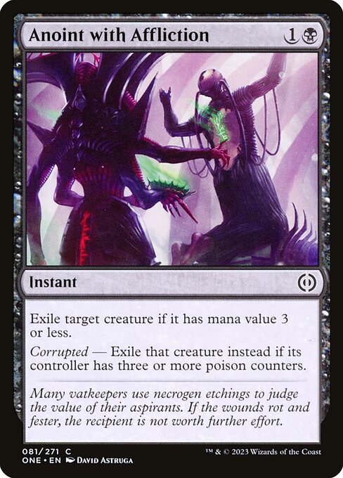 Anoint with Affliction (81) - Phyrexia: All Will Be One - Game On