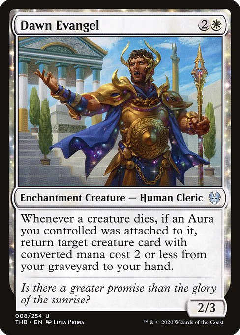 Dawn Evangel (8) (Foil) - Theros Beyond Death - Game On