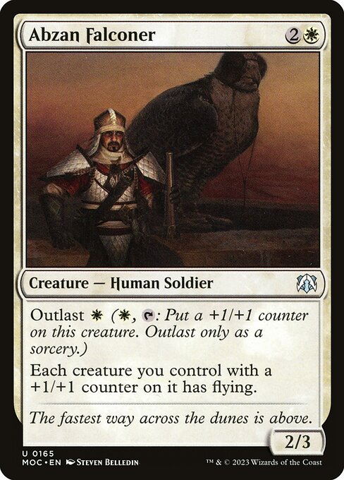 Abzan Falconer (165) - March of the Machine Commander - Game On