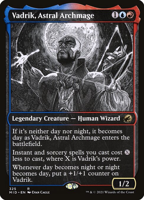 Vadrik, Astral Archmage (325) - SHOWCASE - Innistrad: Midnight Hunt - Game On