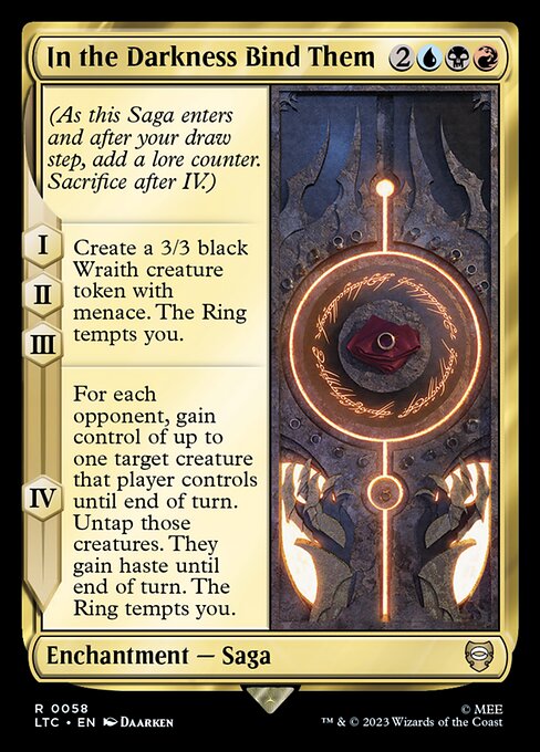 In the Darkness Bind Them (58) - Tales of Middle-earth Commander - Game On