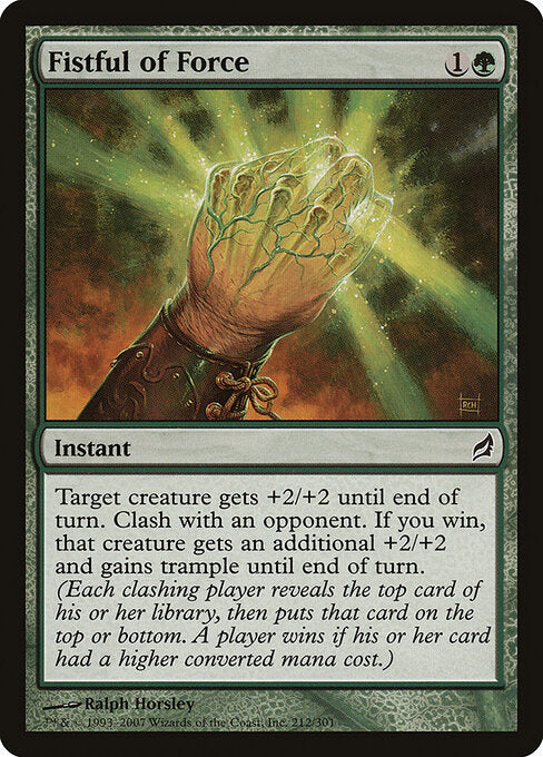 Fistful of Force (212) (Foil) - Lorwyn - Game On