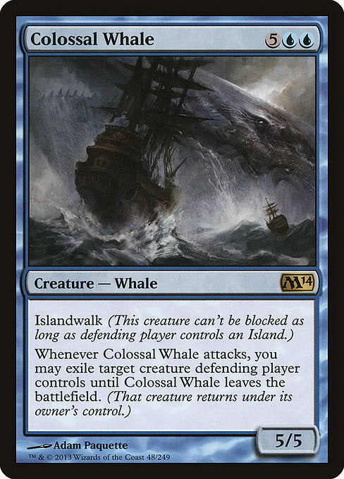 Colossal Whale (48) - Magic 2014 - Game On