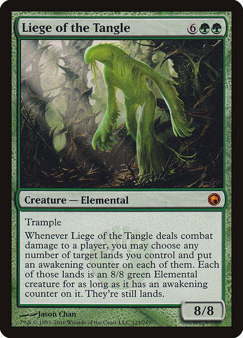 Liege of the Tangle (123) (Foil) - Scars of Mirrodin - Game On