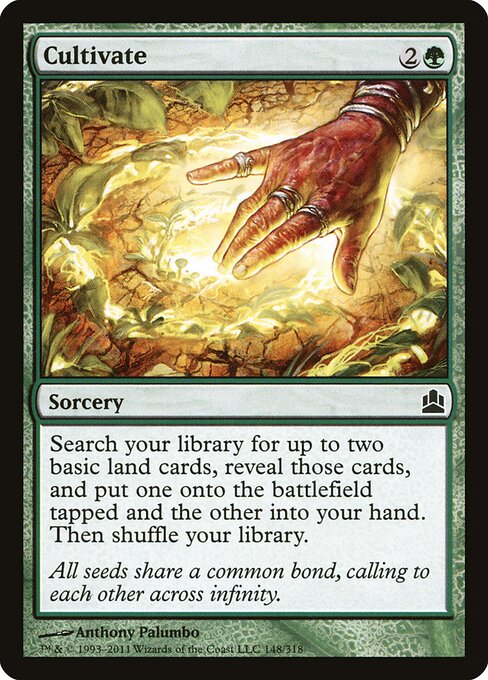Cultivate (148) - Commander 2011 - Game On