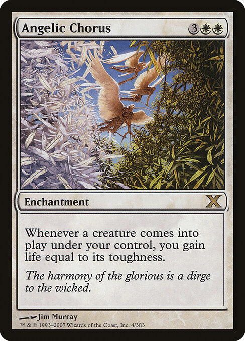 Angelic Chorus (4) - Tenth Edition - Game On