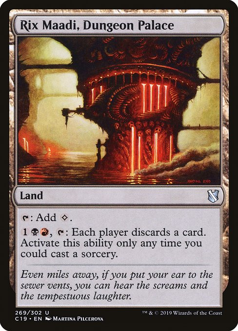 Rix Maadi, Dungeon Palace (269) - Commander 2019 - Game On