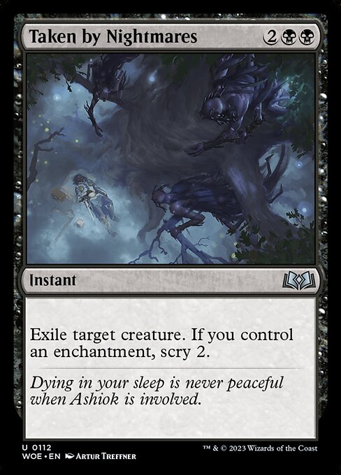 Taken by Nightmares (112) (Foil) - Wilds of Eldraine - Game On