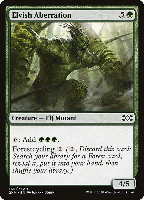 Elvish Aberration (165) - Double Masters - Game On