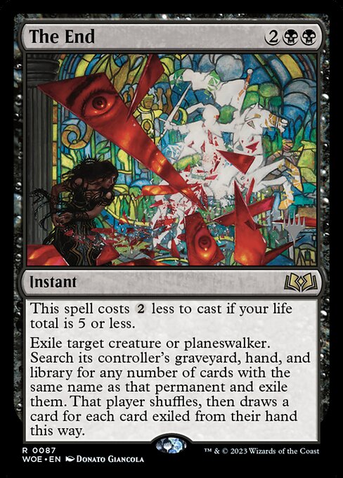 The End (87p) - Wilds of Eldraine Promos - Game On