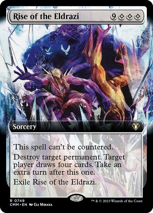 Rise of the Eldrazi (749) - EXTENDED ART - Commander Masters - Game On