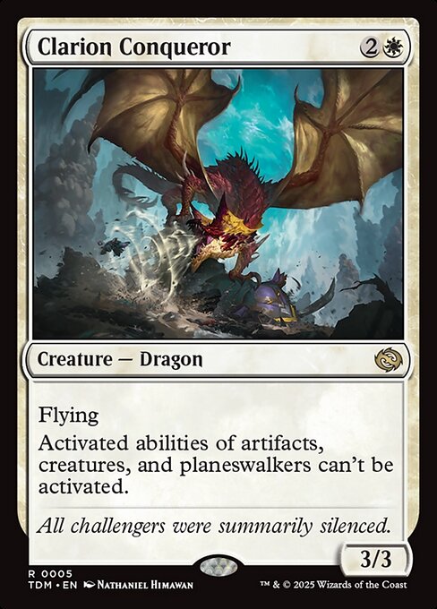 Clarion Conqueror (5) - Tarkir: Dragonstorm - Game On