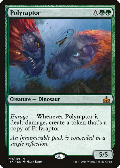 Polyraptor (144) - Rivals of Ixalan - Game On