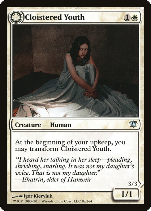 Cloistered Youth // Unholy Fiend (8) - Innistrad - Game On