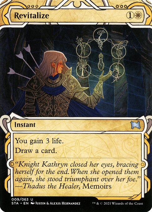 Revitalize (9) - BORDERLESS (Etched) - Strixhaven Mystical Archive - Game On