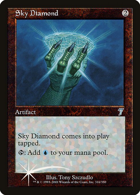 Sky Diamond (316★) (Foil) - Seventh Edition - Game On