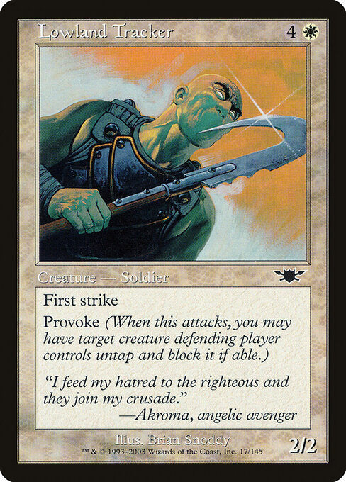Lowland Tracker (17) (Foil) - Legions - Game On