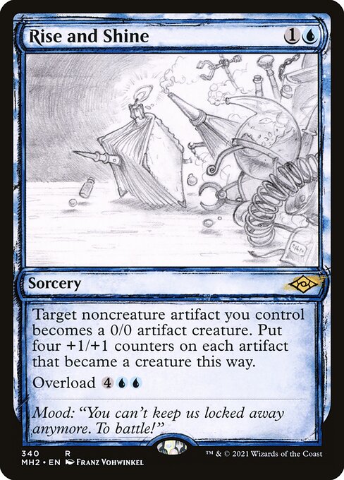Rise and Shine (340) - SHOWCASE (Foil) - Modern Horizons 2 - Game On