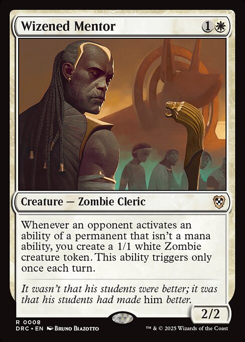 Wizened Mentor (8) - Aetherdrift Commander - Game On