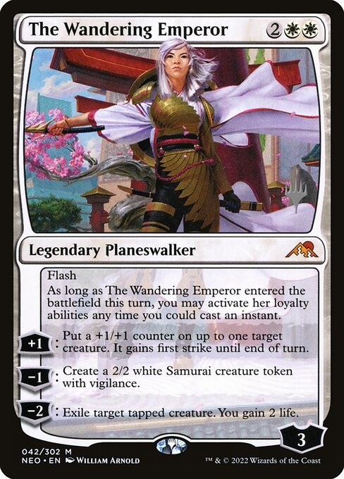 The Wandering Emperor (42p) - Kamigawa: Neon Dynasty Promos - Game On