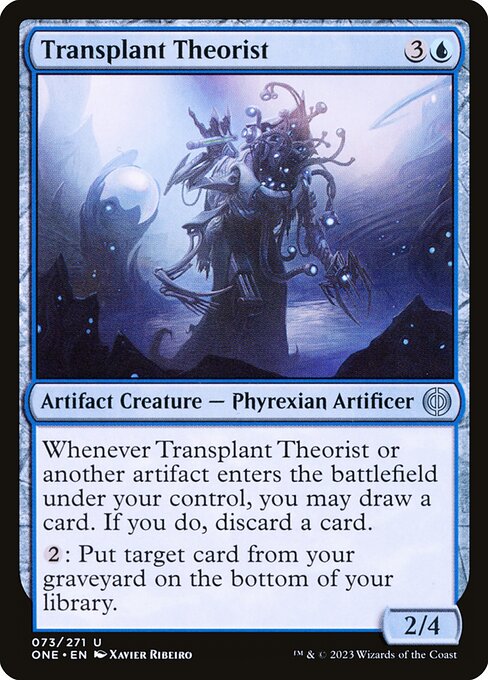 Transplant Theorist (73) - Phyrexia: All Will Be One - Game On