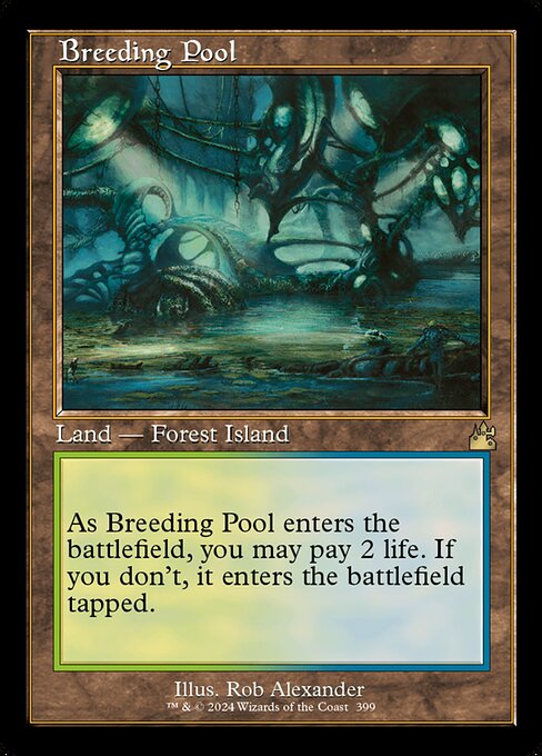 Breeding Pool (399) (Foil) - Ravnica Remastered - Game On