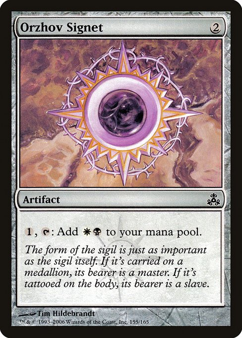 Orzhov Signet (155) - Guildpact - Game On