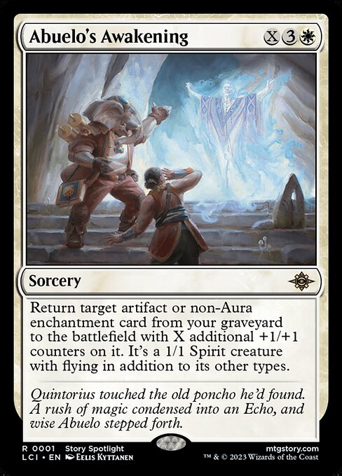Abuelo's Awakening (1) (Foil) - The Lost Caverns of Ixalan - Game On
