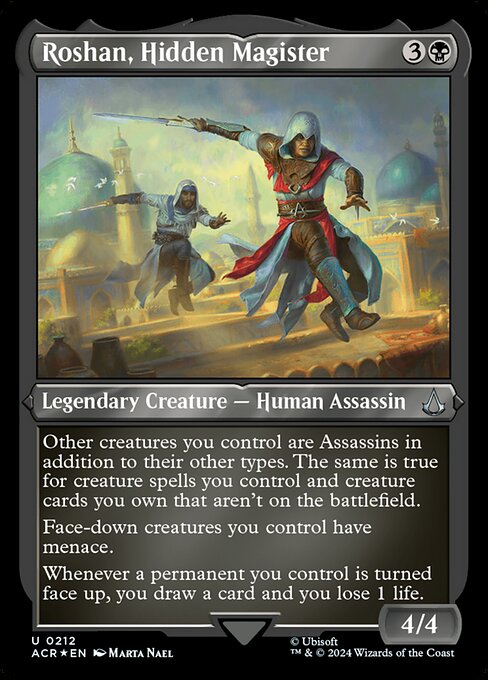 Roshan, Hidden Magister (212) (Etched) - Assassin's Creed - Game On