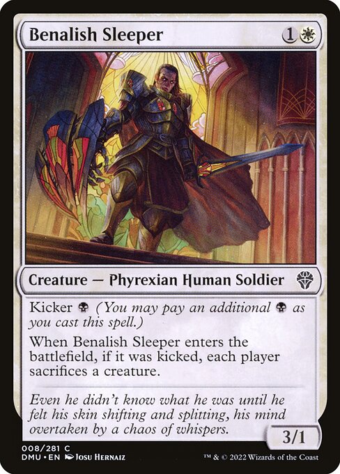 Benalish Sleeper (8) - Dominaria United - Game On