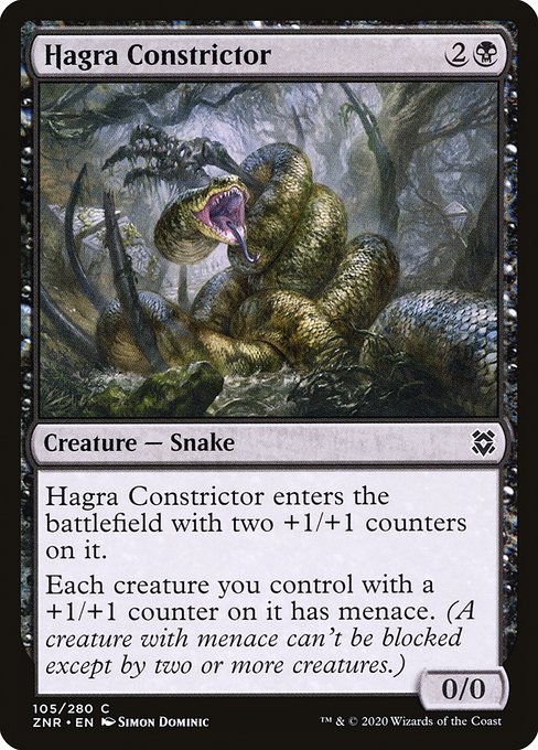 Hagra Constrictor (105) - Zendikar Rising - Game On
