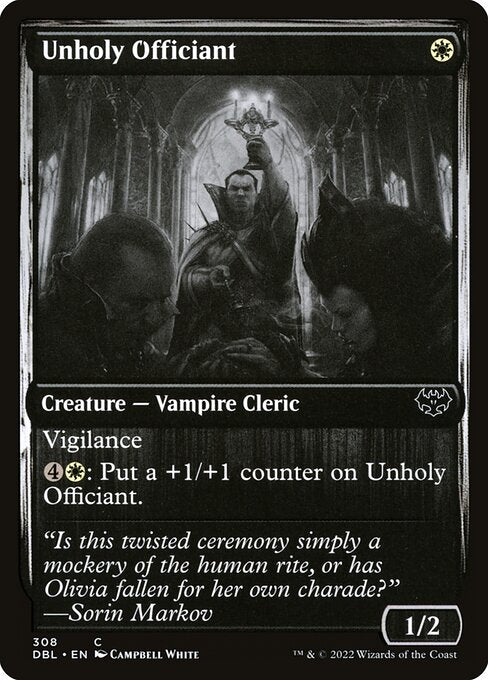 Unholy Officiant (308) - Innistrad: Double Feature - Game On