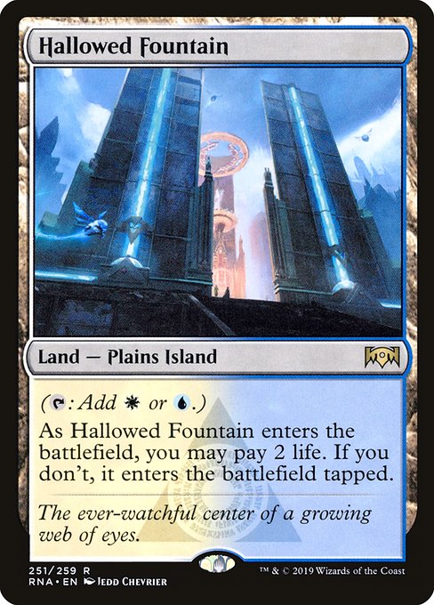 Hallowed Fountain (251) - Ravnica Allegiance - Game On