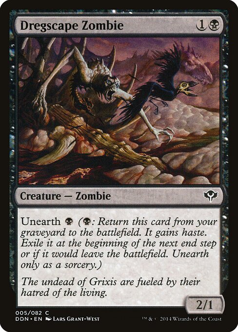 Dregscape Zombie (5) - Duel Decks: Speed vs. Cunning - Game On