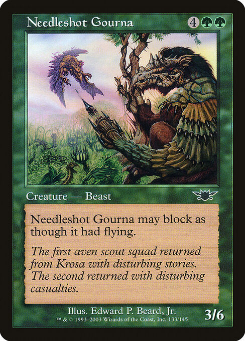Needleshot Gourna (133) (Foil) - Legions - Game On