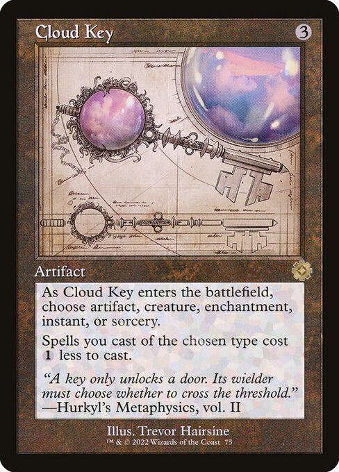 Cloud Key (75) - The Brothers' War Retro Artifacts - Game On