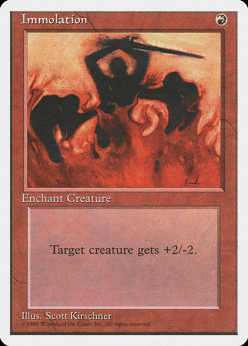 Immolation (204) - Fourth Edition - Game On