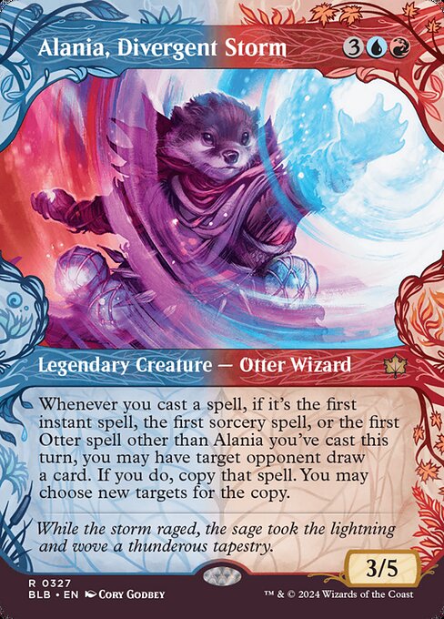 Alania, Divergent Storm (327) - BORDERLESS (Foil) - Bloomburrow - Game On
