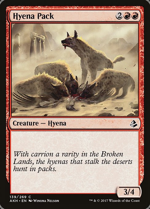 Hyena Pack (139) (Foil) - Amonkhet - Game On
