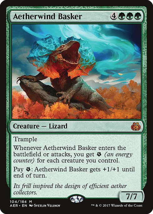 Aetherwind Basker (104) (Foil) - Aether Revolt - Game On