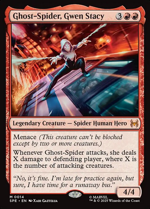 Ghost-Spider, Gwen Stacy (14) (Foil) - Marvel's Spider-Man Eternal - Game On