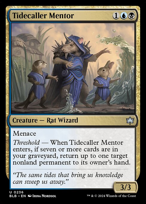 Tidecaller Mentor (236) - Bloomburrow - Game On