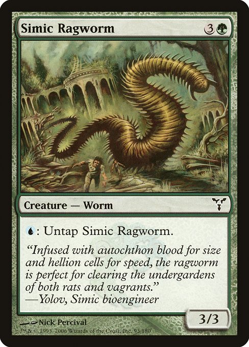 Simic Ragworm (93) - Dissension - Game On
