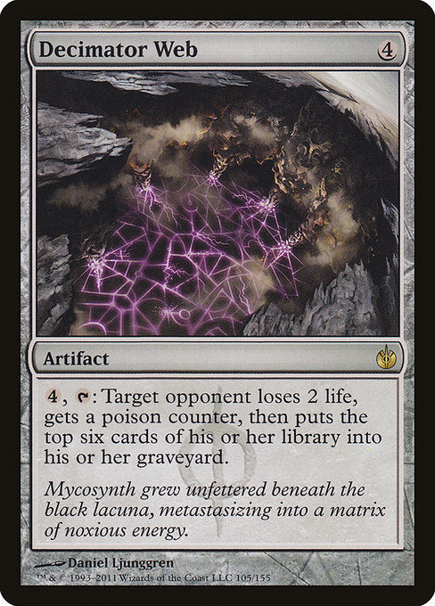 Decimator Web (105) (Foil) - Mirrodin Besieged - Game On